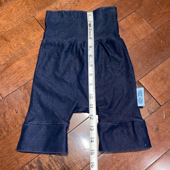 3 for $19 Ella Bella Luna Maxaloones Faux Jean Shorts Bumpants 6m- 3t EUC - Picture 5 of 7